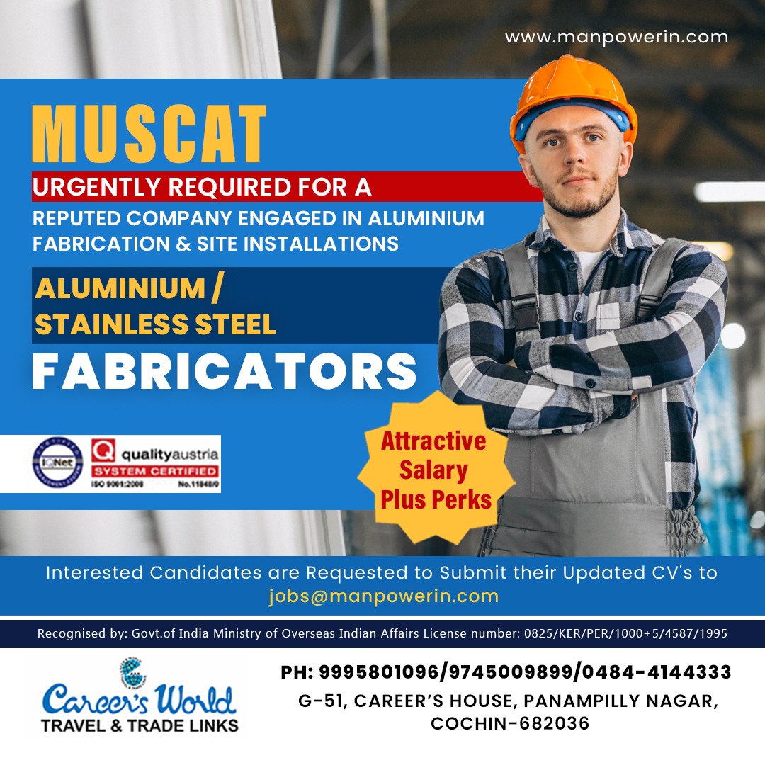 Job Opportunity in Muscat