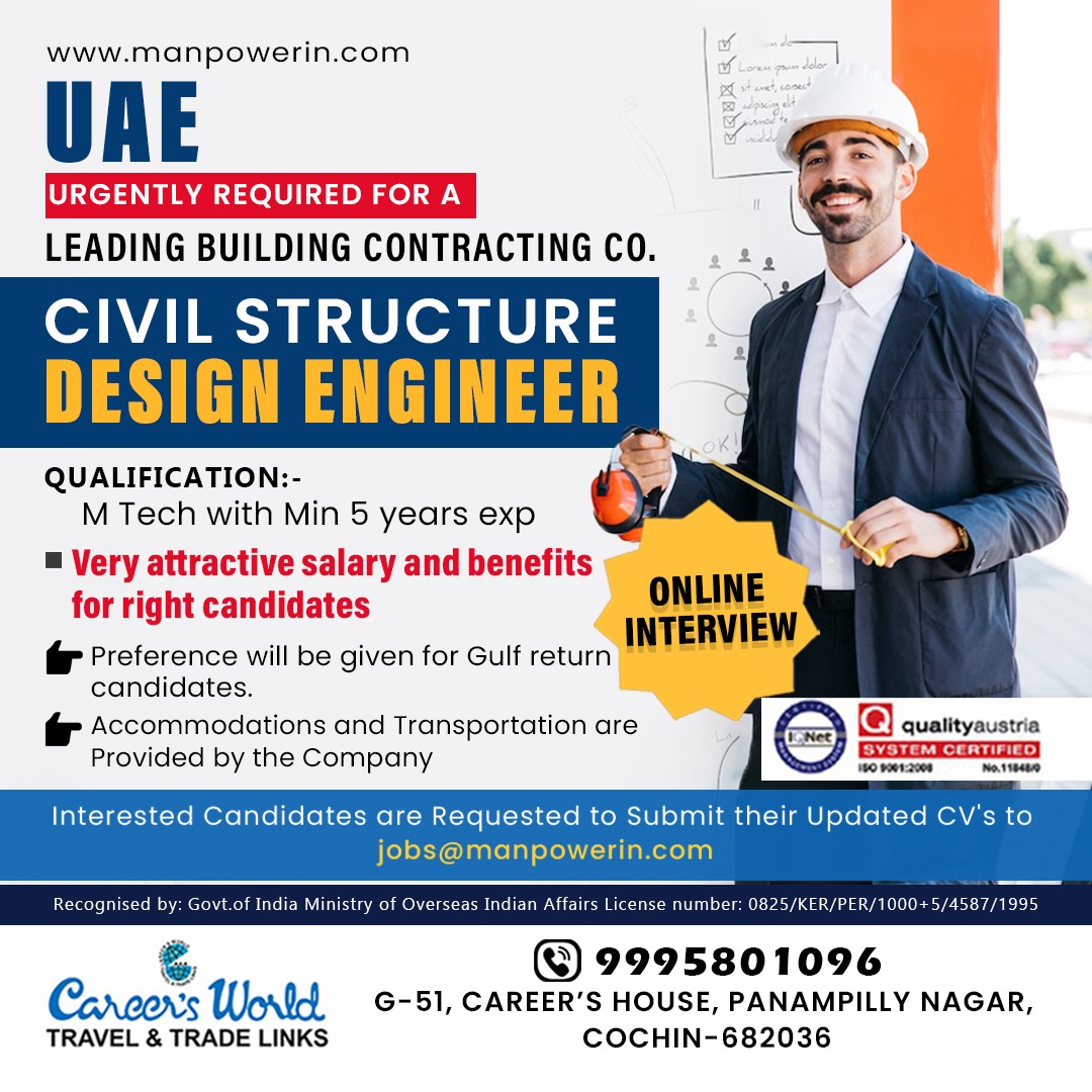 Structural Design-Engineer in the UAE